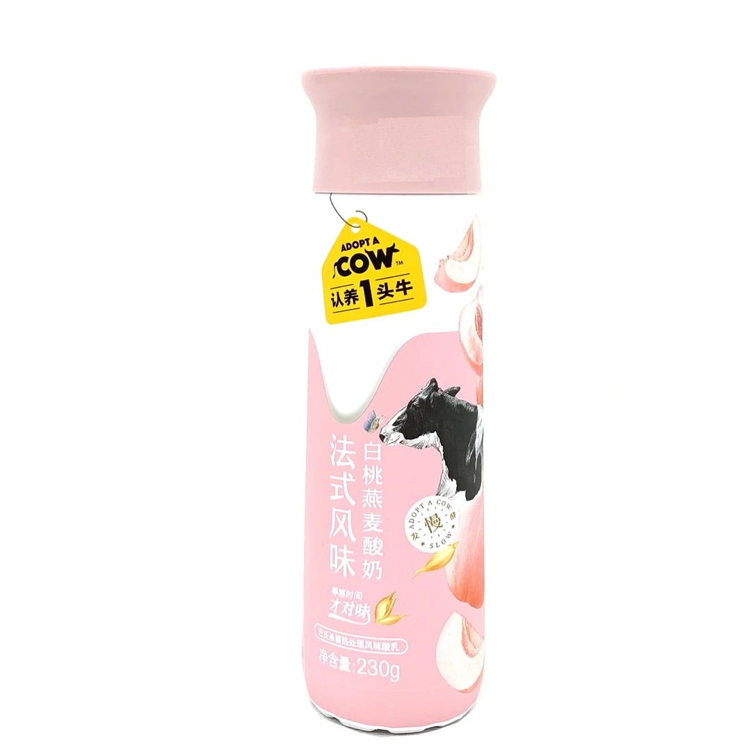 认养一头牛白桃燕麦酸奶230g