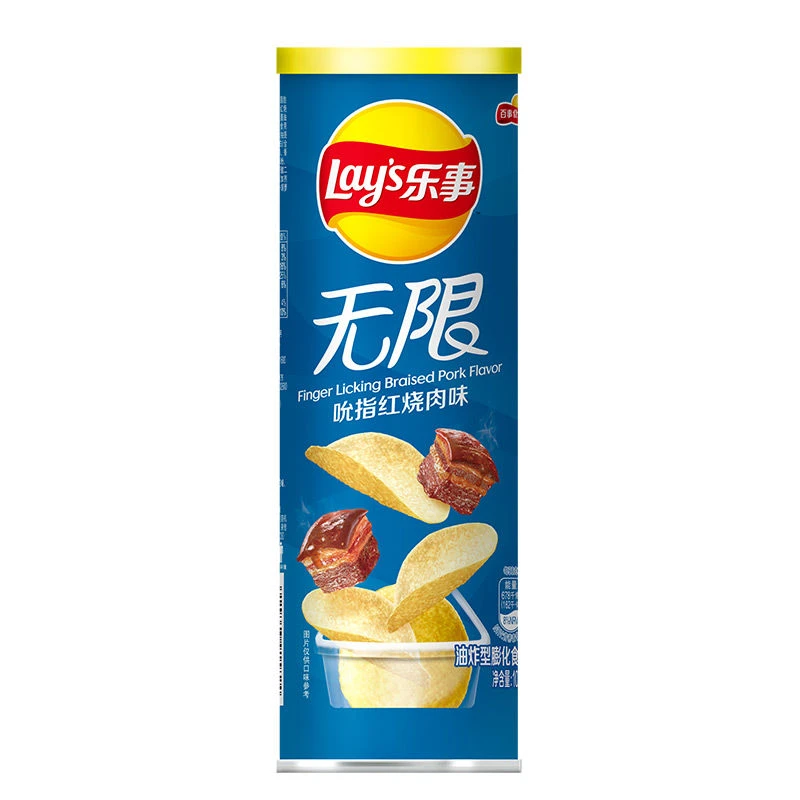 乐事无限吮指红烧肉味90g