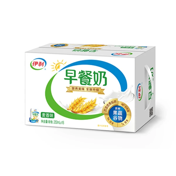 伊利 麦香味早餐奶 250ml*16盒/箱