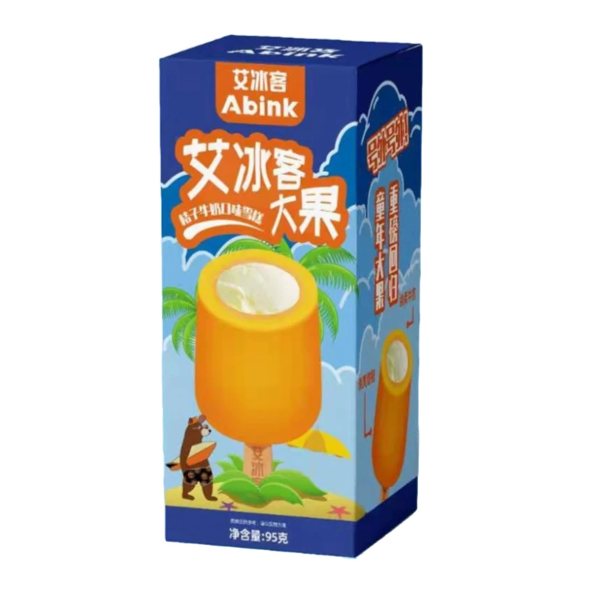 艾冰客大果（桔子牛奶口味雪糕）