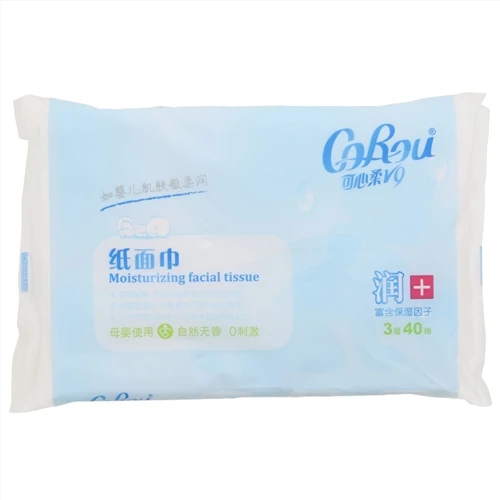 可心柔 V9纸面巾 40抽/袋