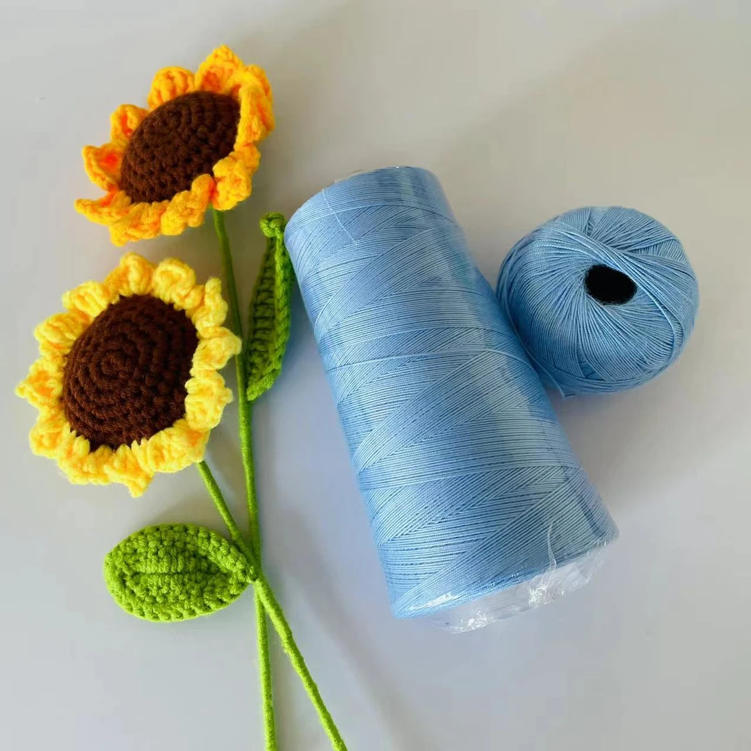 椰炭莫代尔醋酸毛线手工编织柔软透气拍大团【6两一轴】，