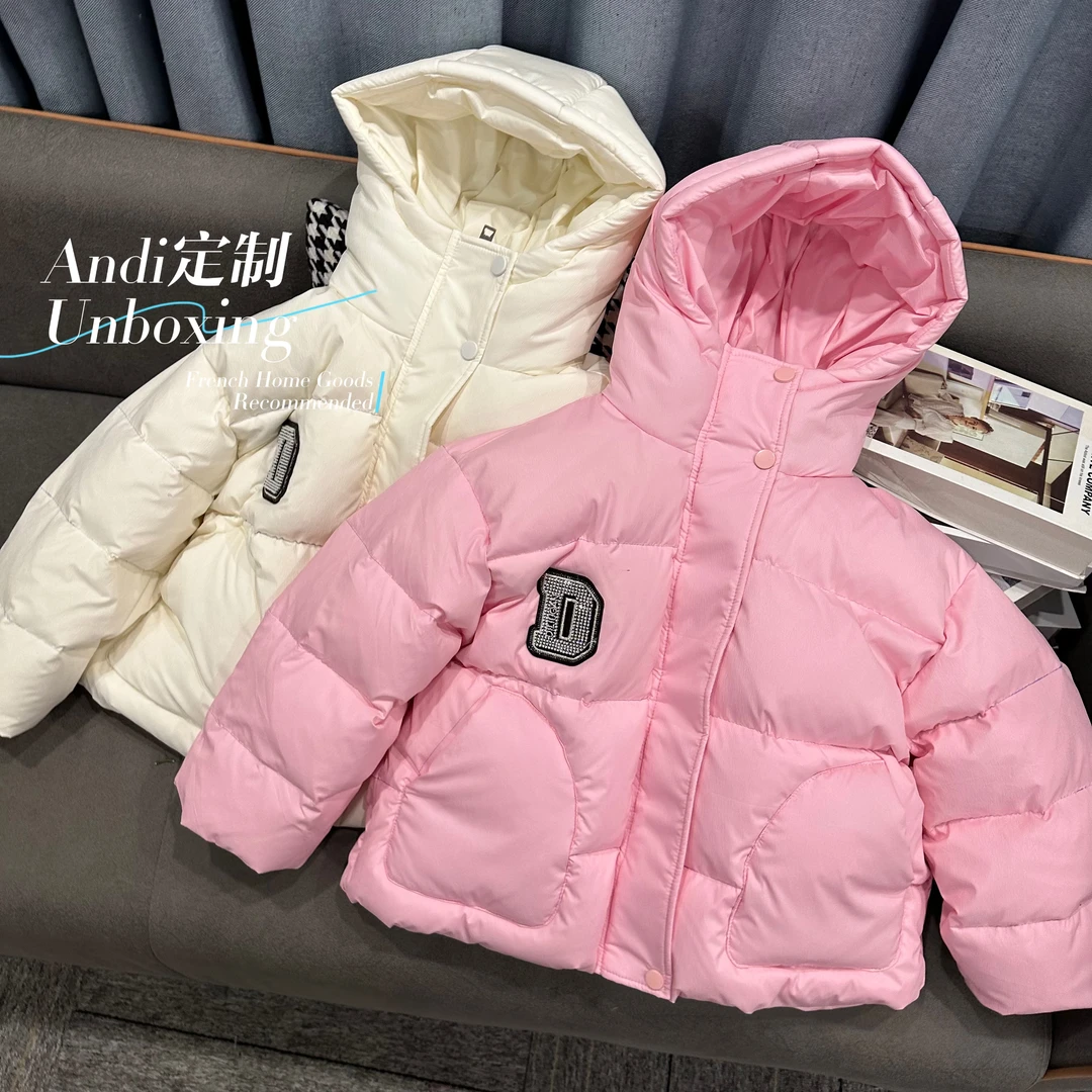 反季·〖ANDI〗订制儿童冬款韩版新款洋气保暖白鸭绒羽绒服2090