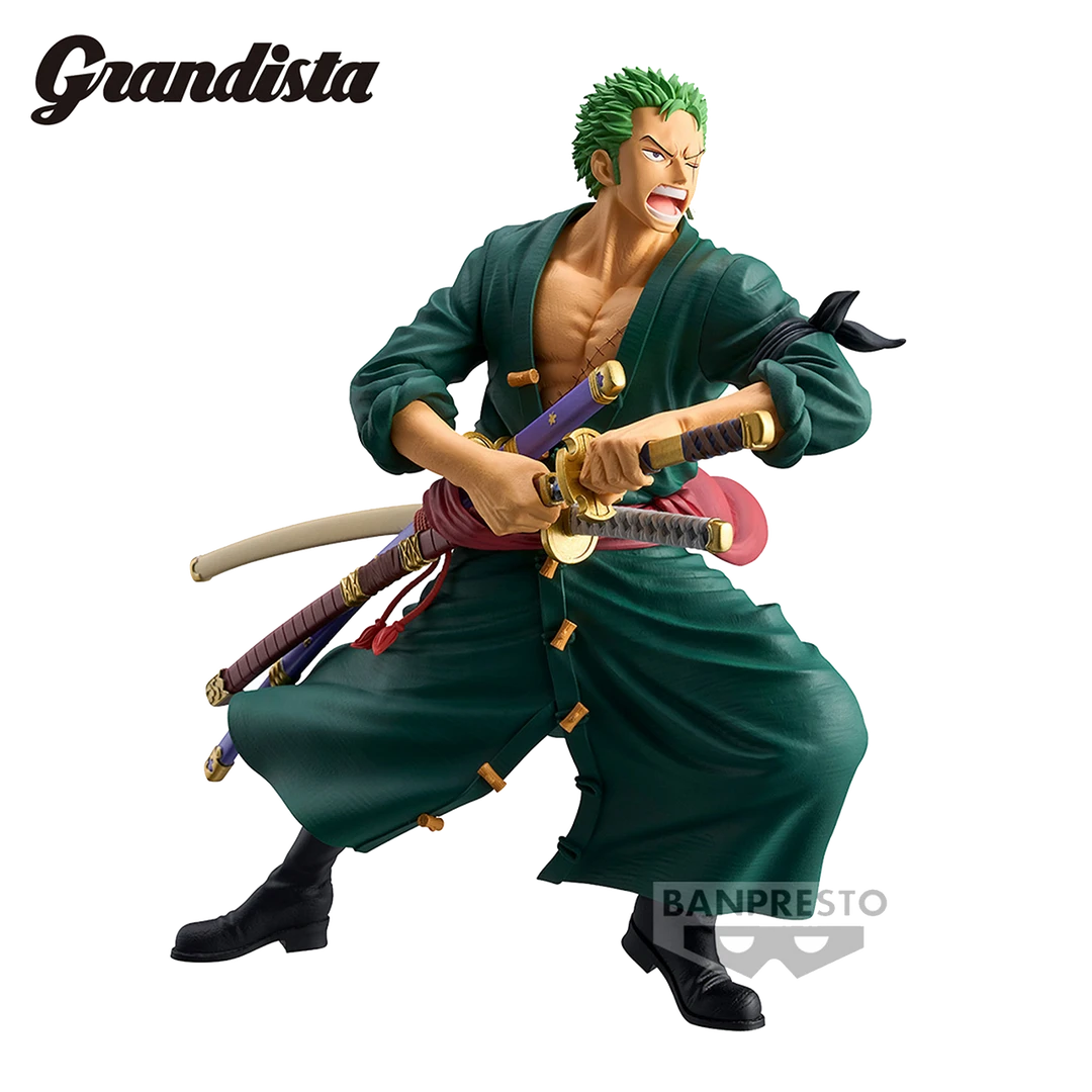 【直播现货】BANPRESTO Grandista 航海王 罗罗诺亚·索隆 景品手办