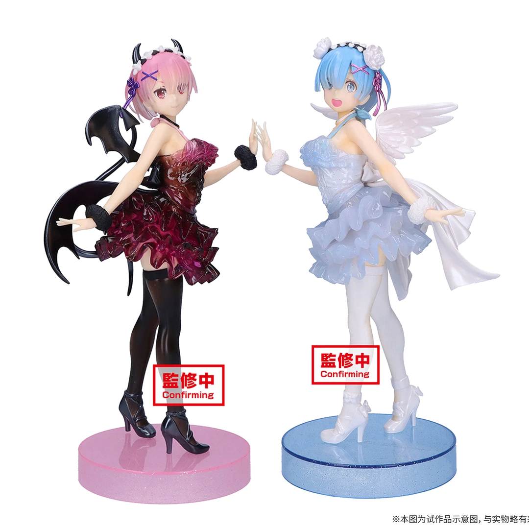 【直播预售】bilibili BANPRESTO Clear&DressyRe0雷姆拉姆景品手办