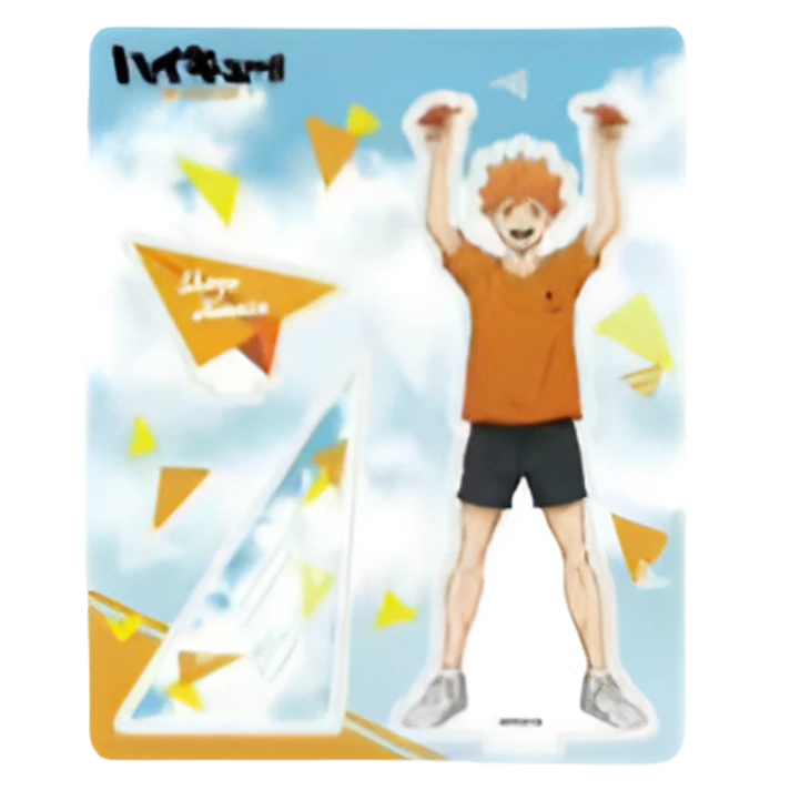 【bilibili直播预售】排球少年 成田机场 纸飞机ver. 亚克力立牌