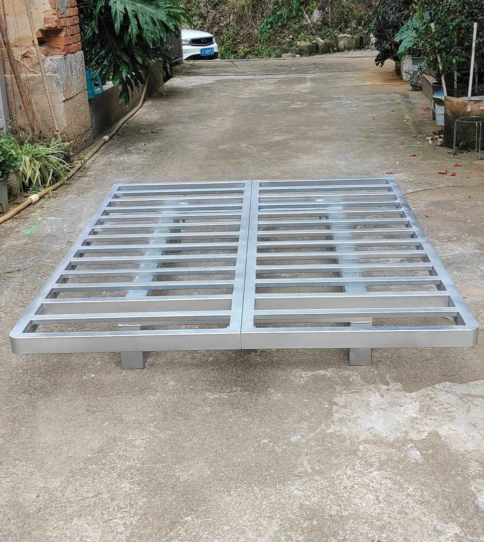 新款排骨架加密加强定做款铁艺钢架悬浮床家用双人单人加固架子床