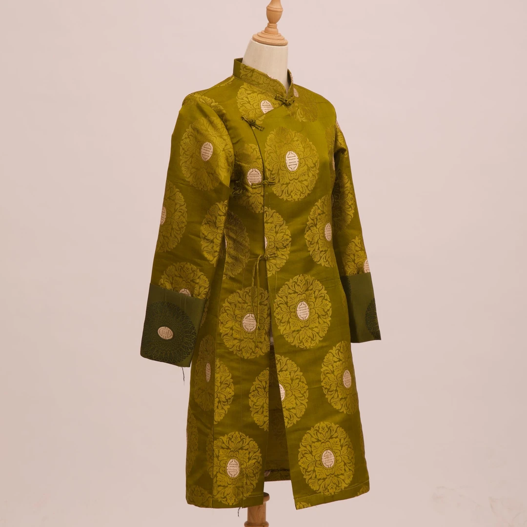 夏季女士中长款长袖民族服