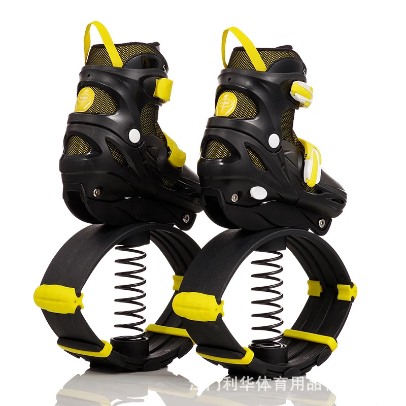 青少年健身运动跳跳鞋可走可跑步鞋子捷豹弹跳鞋儿童旱冰鞋