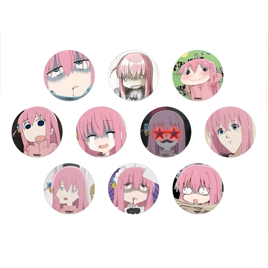 【拆袋】日谷散池-孤独摇滚-波奇酱个人池后藤独抽象颜艺吧唧盲盒