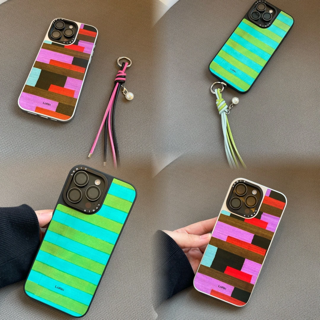 LoRio适用苹果16/15promax手机壳银边/黑边磁吸全包iphone14pro