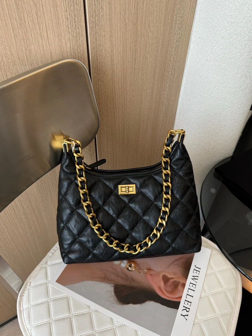 链条腋下包女高级感小众气质百搭单肩斜