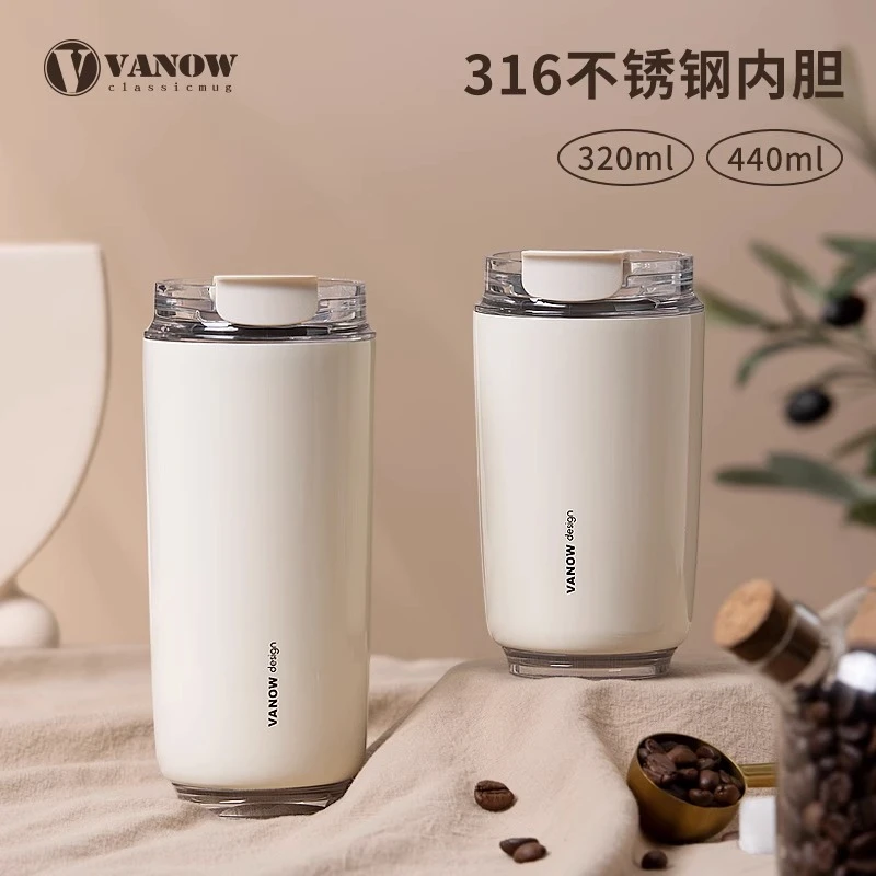 陶瓷内胆咖啡保温杯女便携随行杯小巧高颜值新款保温杯女款