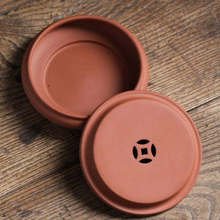 善古 潮州朱泥壶承易养壶垫垫茶具配件