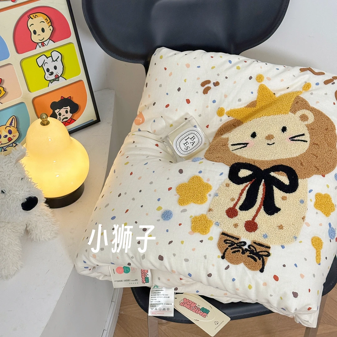 百分百全棉纱布系列双面可用皱皱纱毛巾绣可机洗水洗春秋被冬被