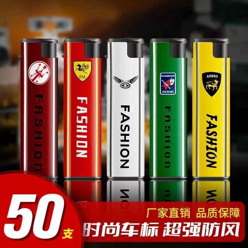 【加厚防爆】一次性高档打火机家用超市防爆按压使用直销加厚款实用