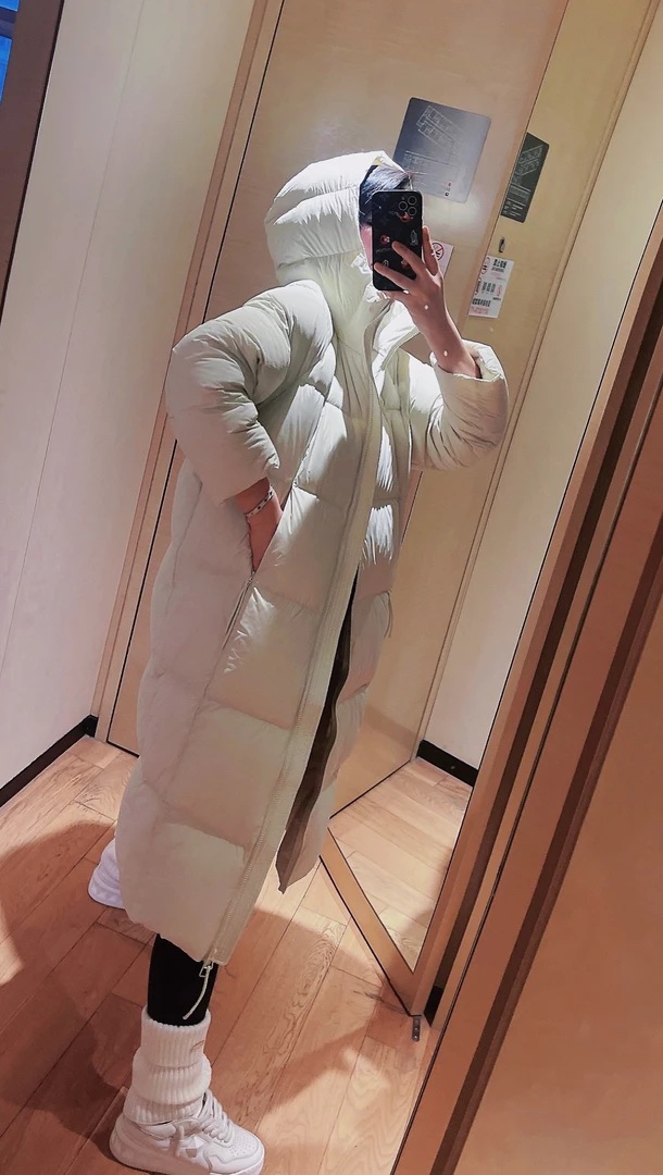 哝NONG-2024百大红人上新过膝长款云朵泡芙羽绒服YRF-06992182