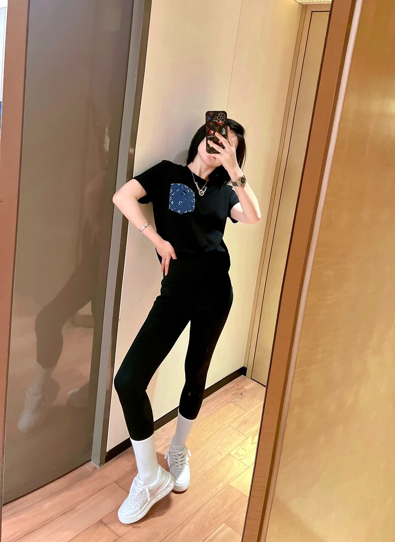 【哝哝服饰】2024春夏新款省钱风显瘦百搭瑜伽运动厚款打底裤