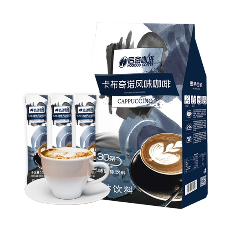 【开播专享】后谷云南小粒溶咖啡粉拿铁卡布奇诺香醇白三合一