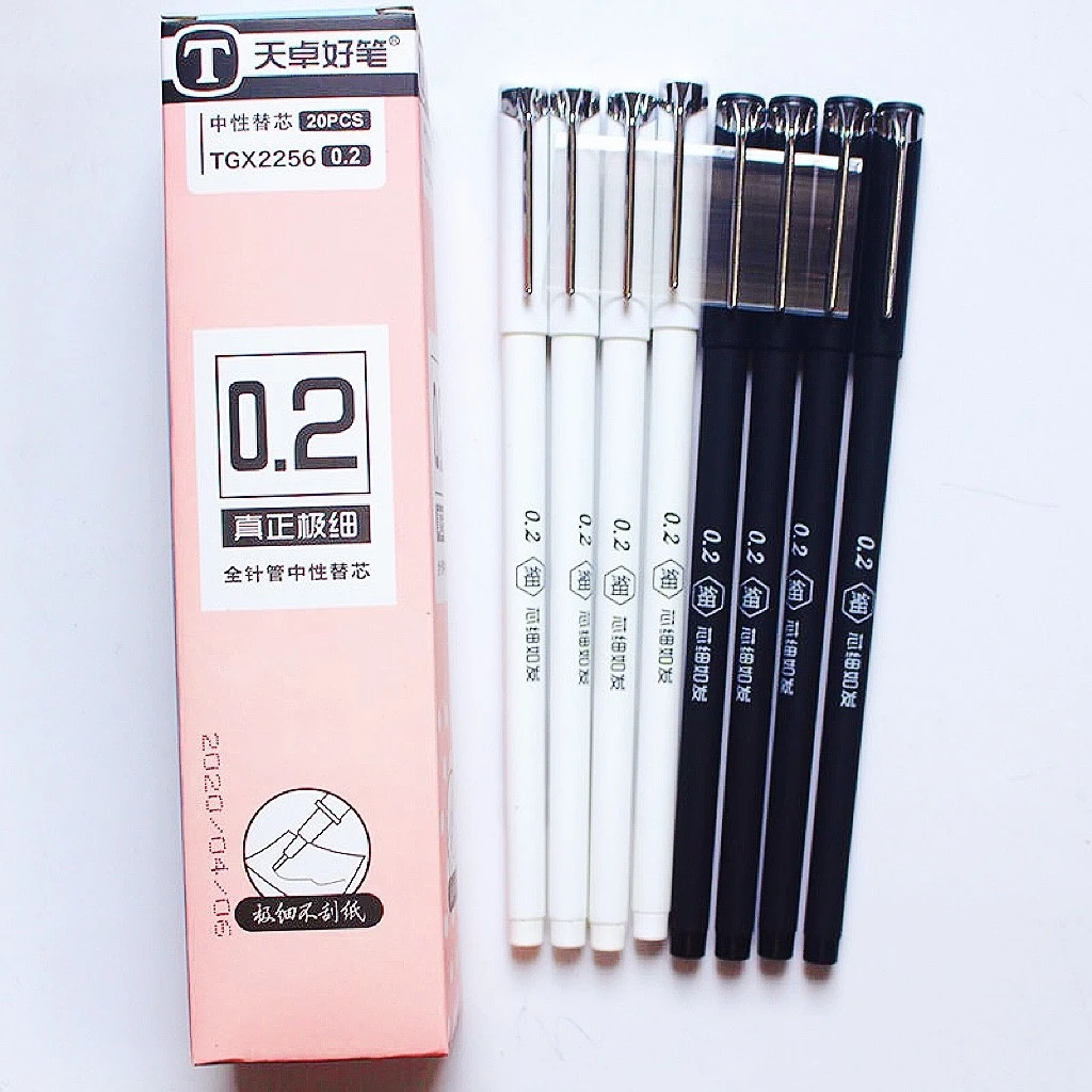 天卓特细0.15mm中性笔蓝色替芯   【以直播间样品为准】C01041129