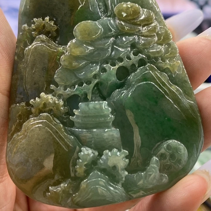翡翠吊坠(不含链)未镶嵌