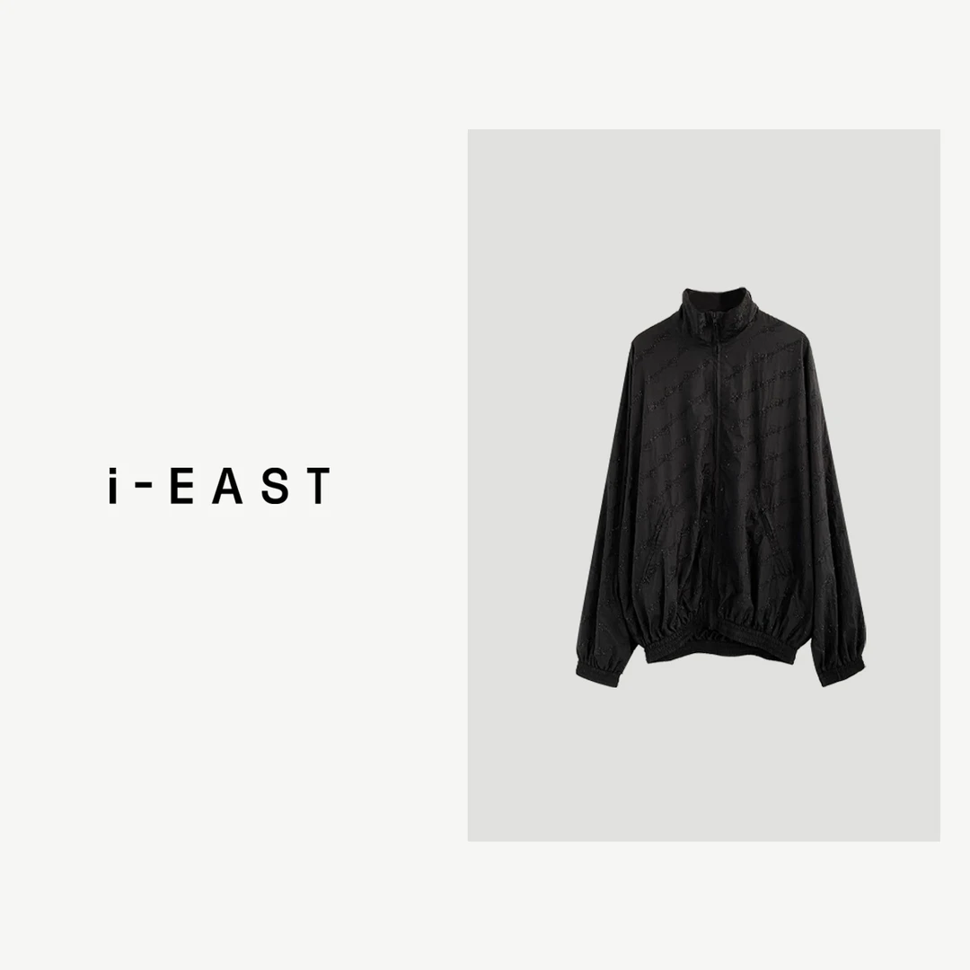 i-EAST 璀璨星空~满身闪钻百搭休闲外套-4C WT41628