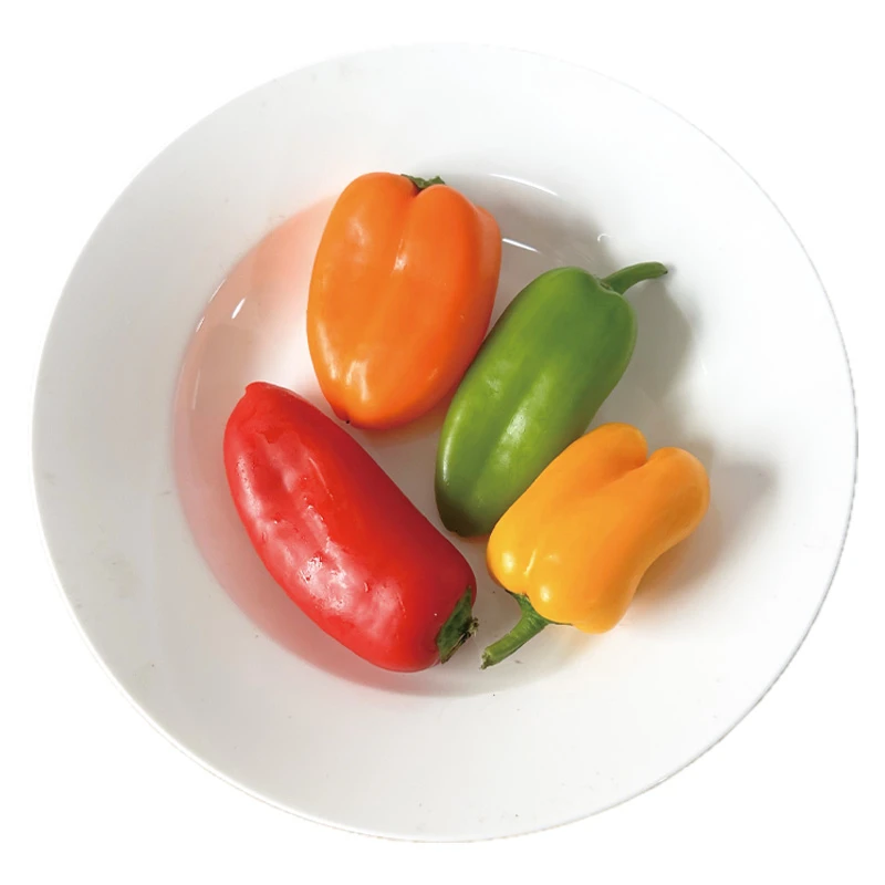 绿食者新鲜大水果椒1斤 彩椒甜椒辣椒沙拉凉拌食材 5件顺丰包邮