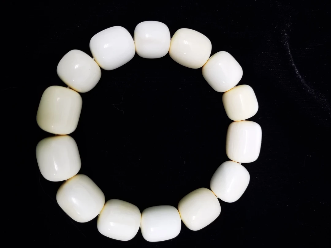 精品猛犸卡14桶珠单圈手串1552