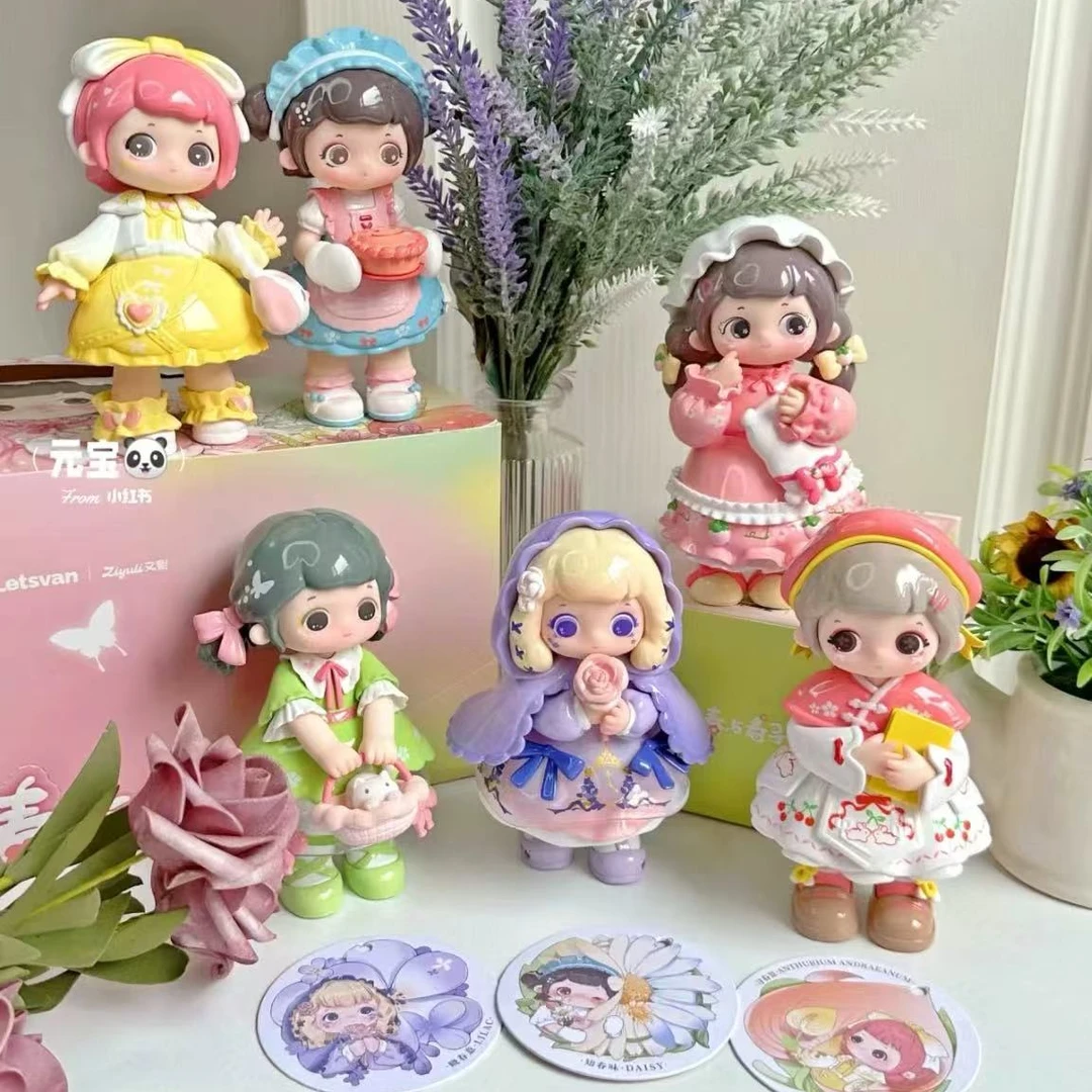 春与春寻系列盲盒晓春意困春眠可爱手办