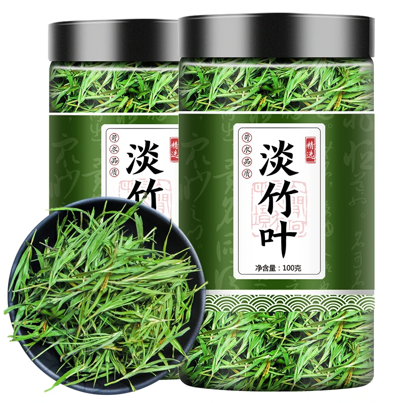 淡竹叶石竹叶新鲜竹叶茶石竹茶青嫩芽泡水喝的新货罐装泡茶喝