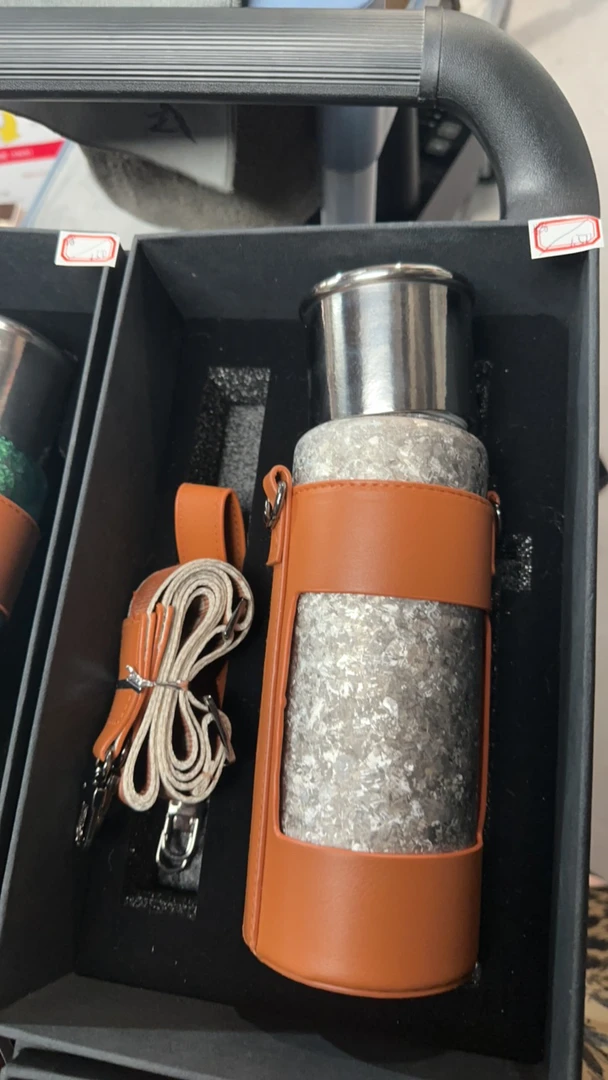 蜂鸟工坊富贵杯子水壶保温杯灰色 FGMH015