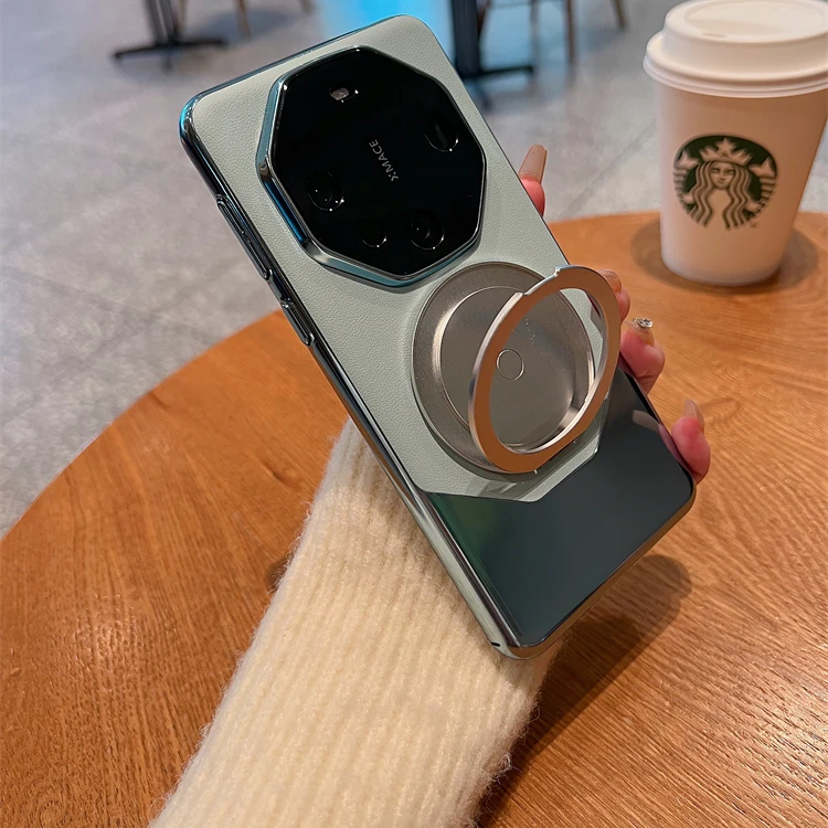 适用于华为mate60rs非凡大师手机壳网红磁吸支架40rs无线充电防摔