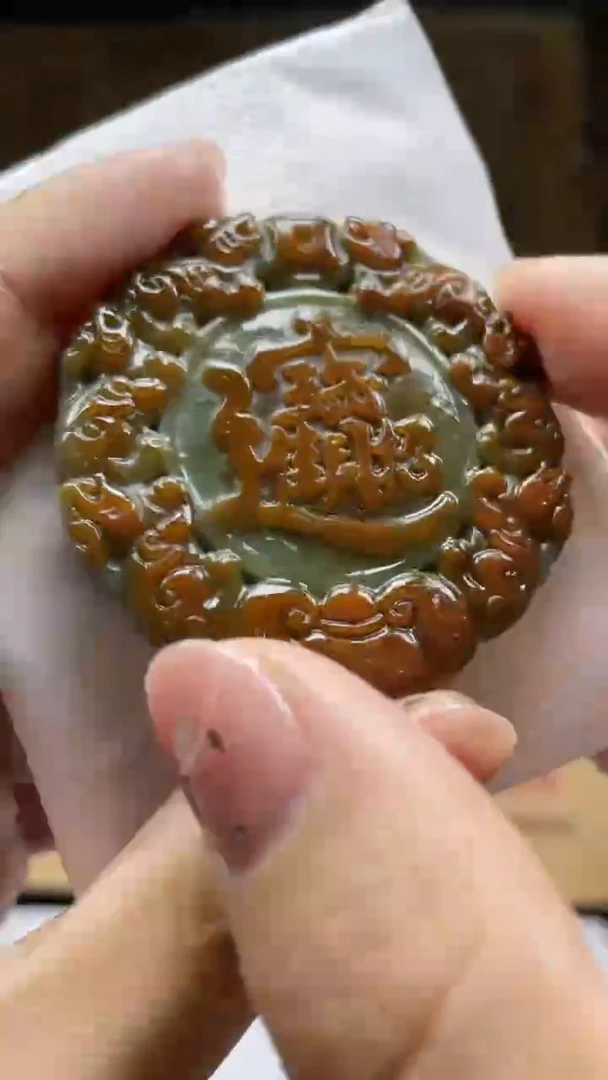 【闪购商品】定制翡翠未镶嵌6-毛货挂件需要抛光