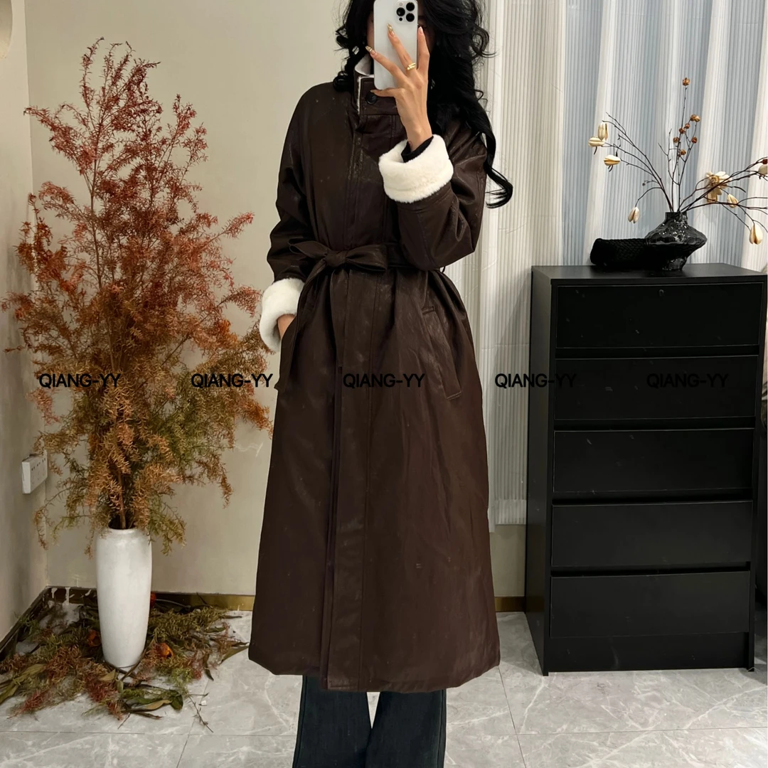 冬季新款设计感小众气质洋气百搭时尚白鸭绒羽绒服733