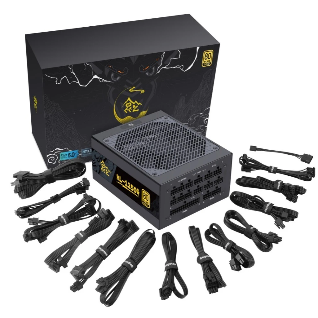 鑫谷（segotep） 昆仑KL1250G金牌全模组 ATX3.0电源【10年质保】