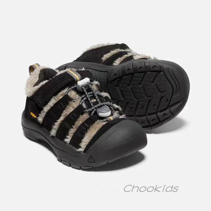 凉鞋加绒保暖儿童休闲户外运动鞋