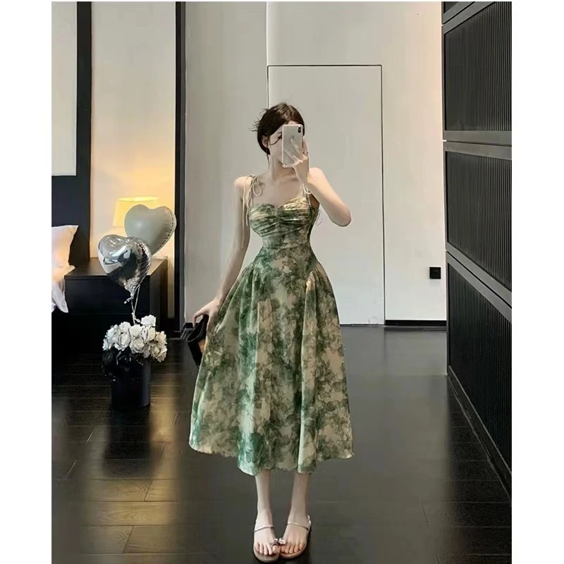 【4071-4080】.法式甜美连衣裙 显瘦穿搭修身百搭气质