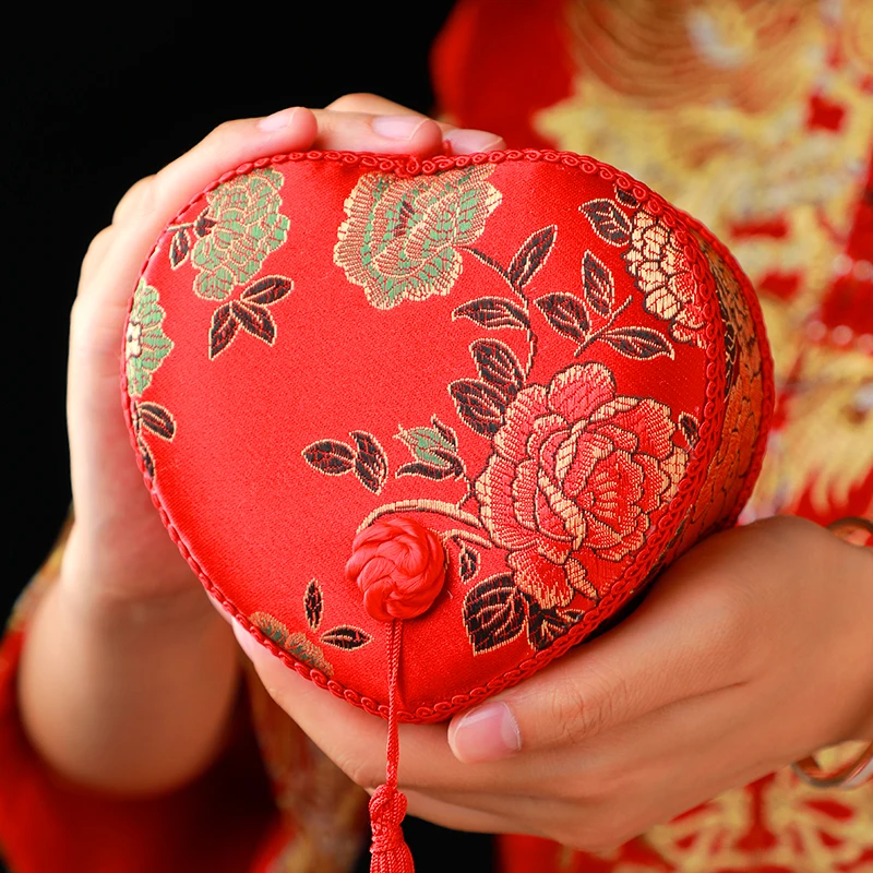 针线盒结婚女方陪嫁用品大全嫁妆家用实用婚庆针线包收纳盒套装