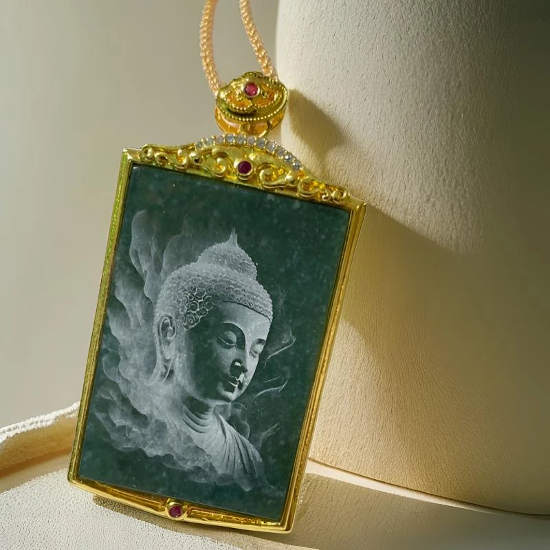 佛光普照 观音吊坠项链-MJY-1A