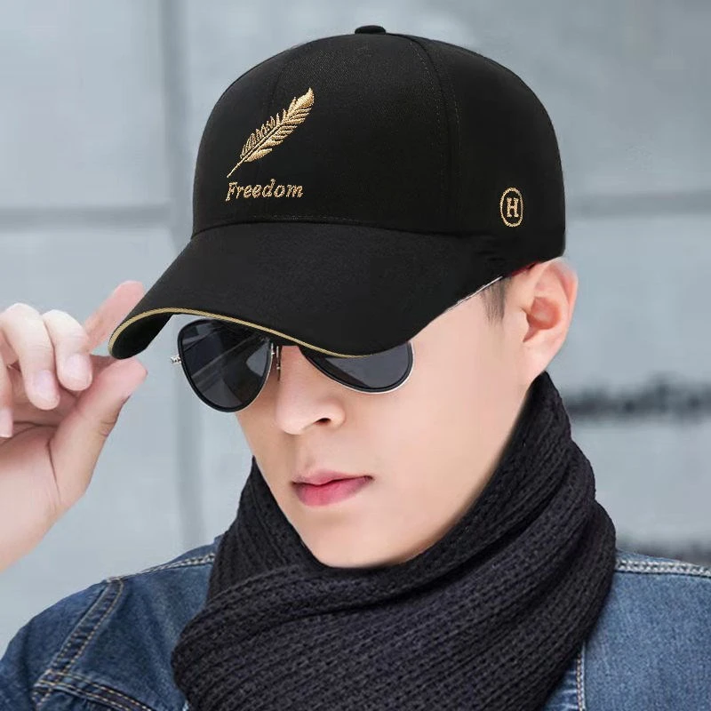 帽子男士新款潮棒球帽春夏秋季韩版鸭舌帽时尚百搭休闲遮阳太阳帽