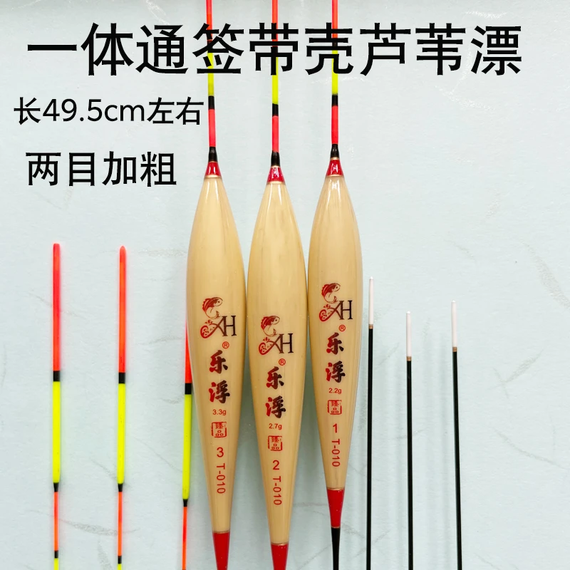A 55 【发3支】【鲤鱼】一体通签防爆顶芦苇漂鲤鱼