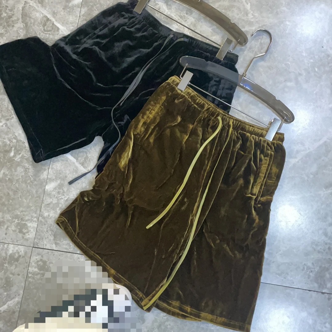 【奥兰多多&杨子家轻奢定制】丝绒中裤6467