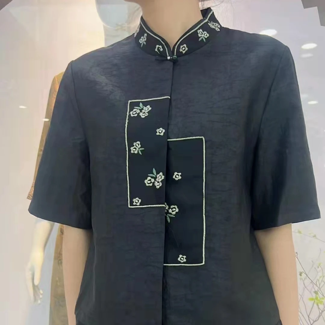 【奥兰多多&杨子家轻奢定制】新款中式上衣8855