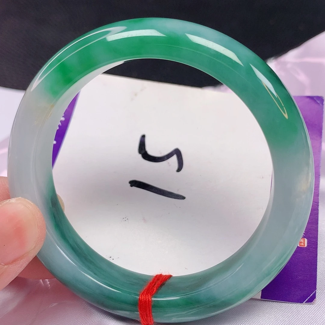 翡翠手镯未镶嵌55 翡翠手镯