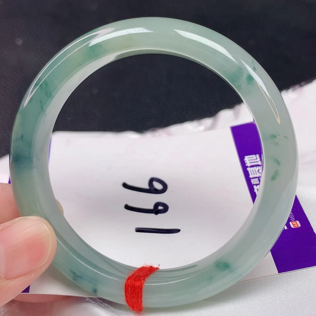 翡翠手镯未镶嵌55 翡翠手镯