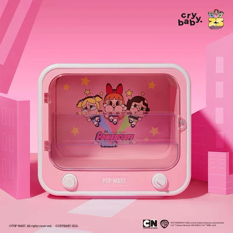 POP MART/泡泡玛特CRYBABY 飞天小女警展示盒