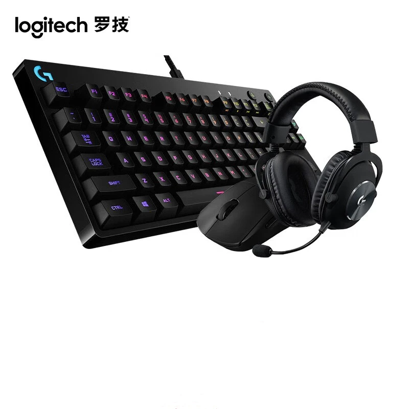 罗技（G）PRO 键盘+G PROX 有线耳机+GPW1代套装