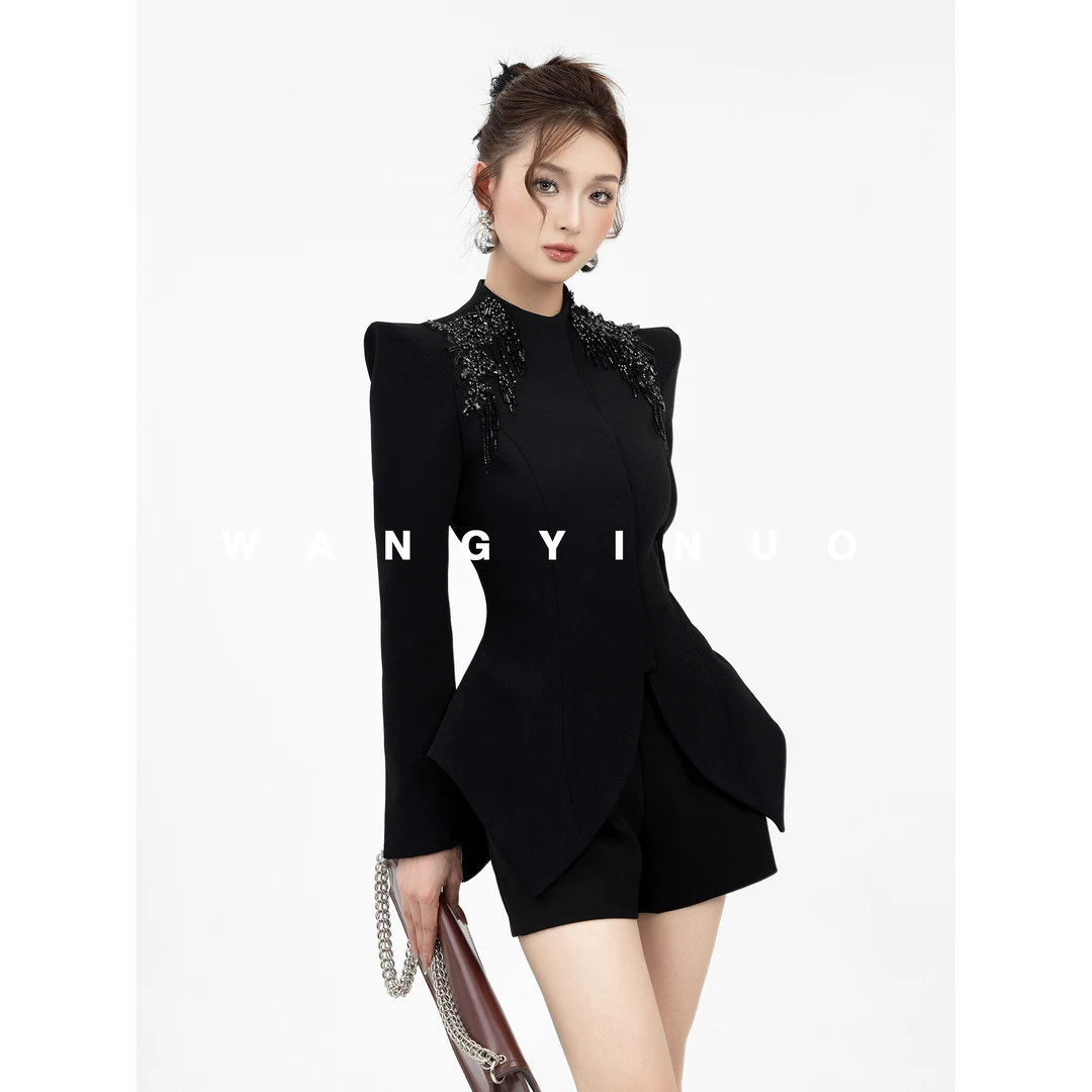 MD·依诺【共赴璀璨】外套长袖轻奢气质高智淡人休闲秋季显瘦外套