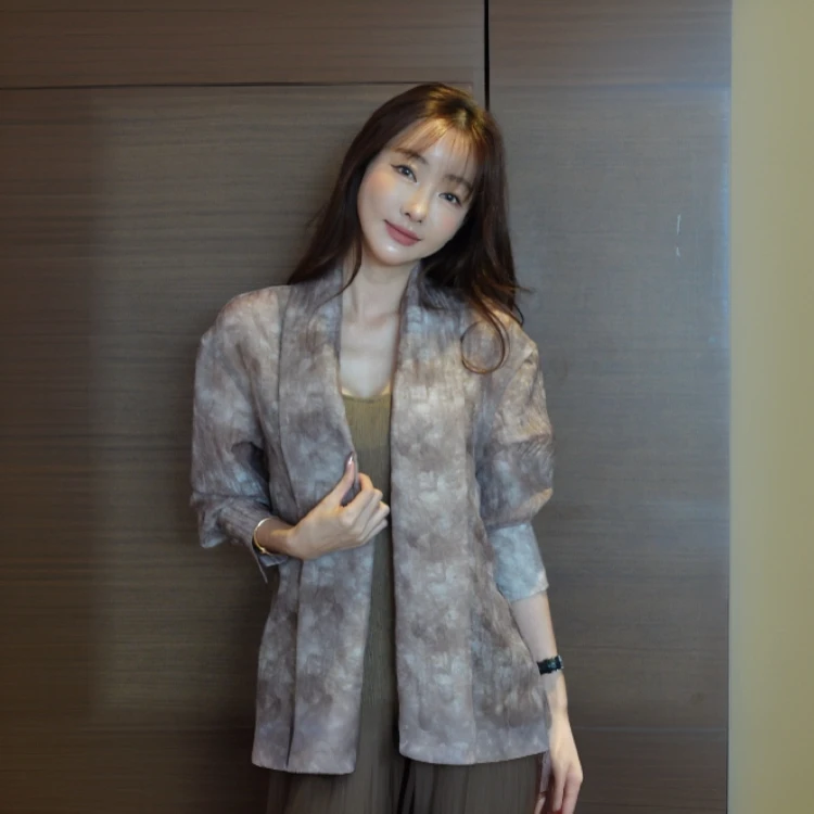 【MiNi推荐】夏季时尚高级感轻奢短款外套开衫上衣女JD0024