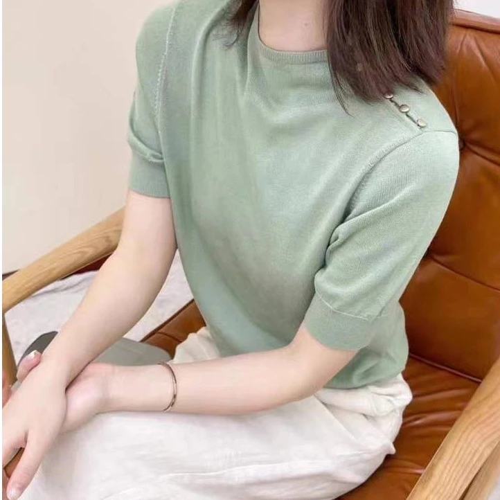 精纺棉羊毛贴身不扎 针织衫半高领气质百搭 清~